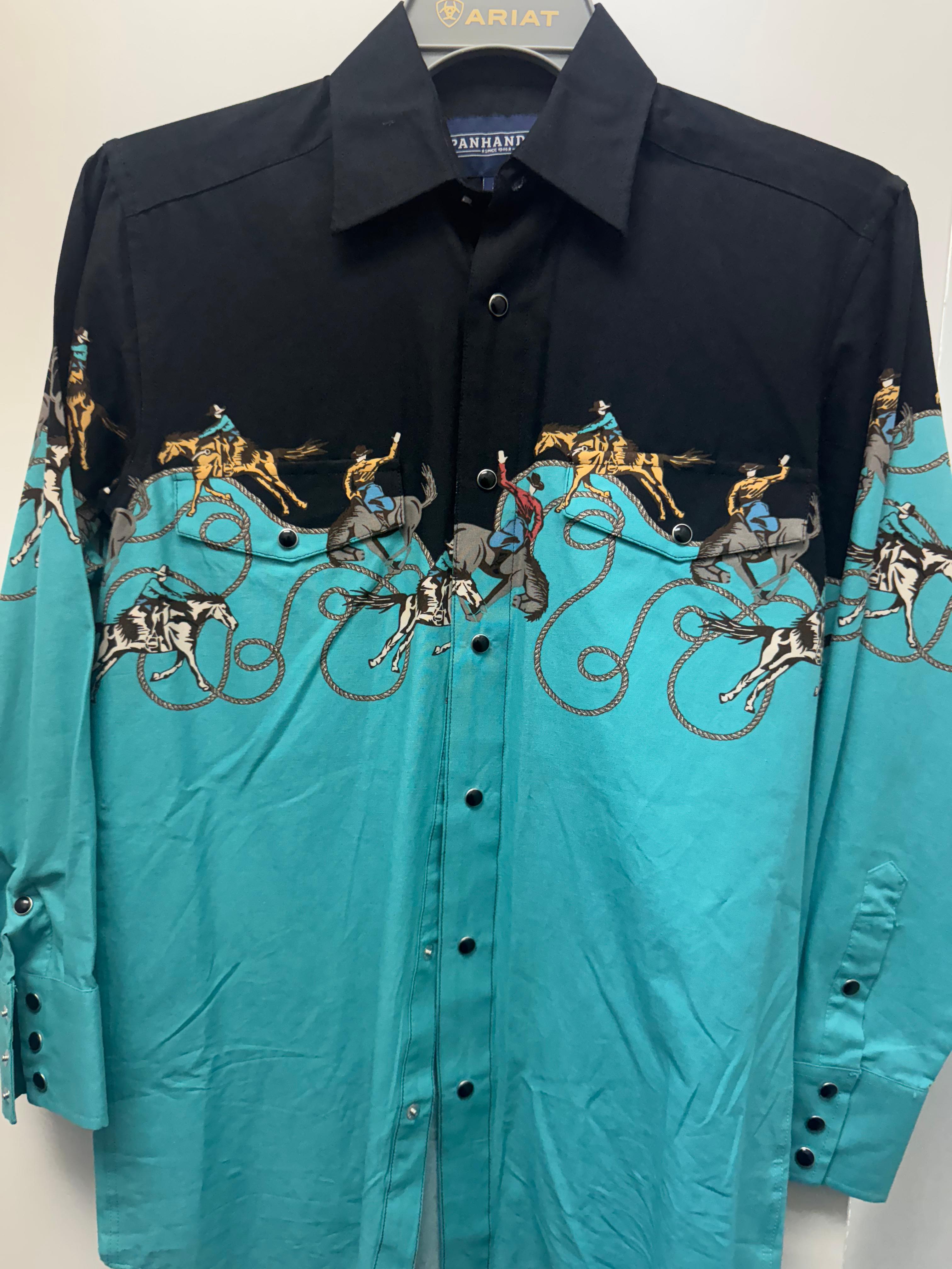 R&R-Blue Horse-LS-Adult