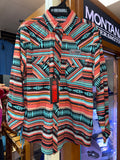R&R Aztec Stripe Kids Snap