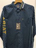 ARIAT-Navy Gold-LS-Adult