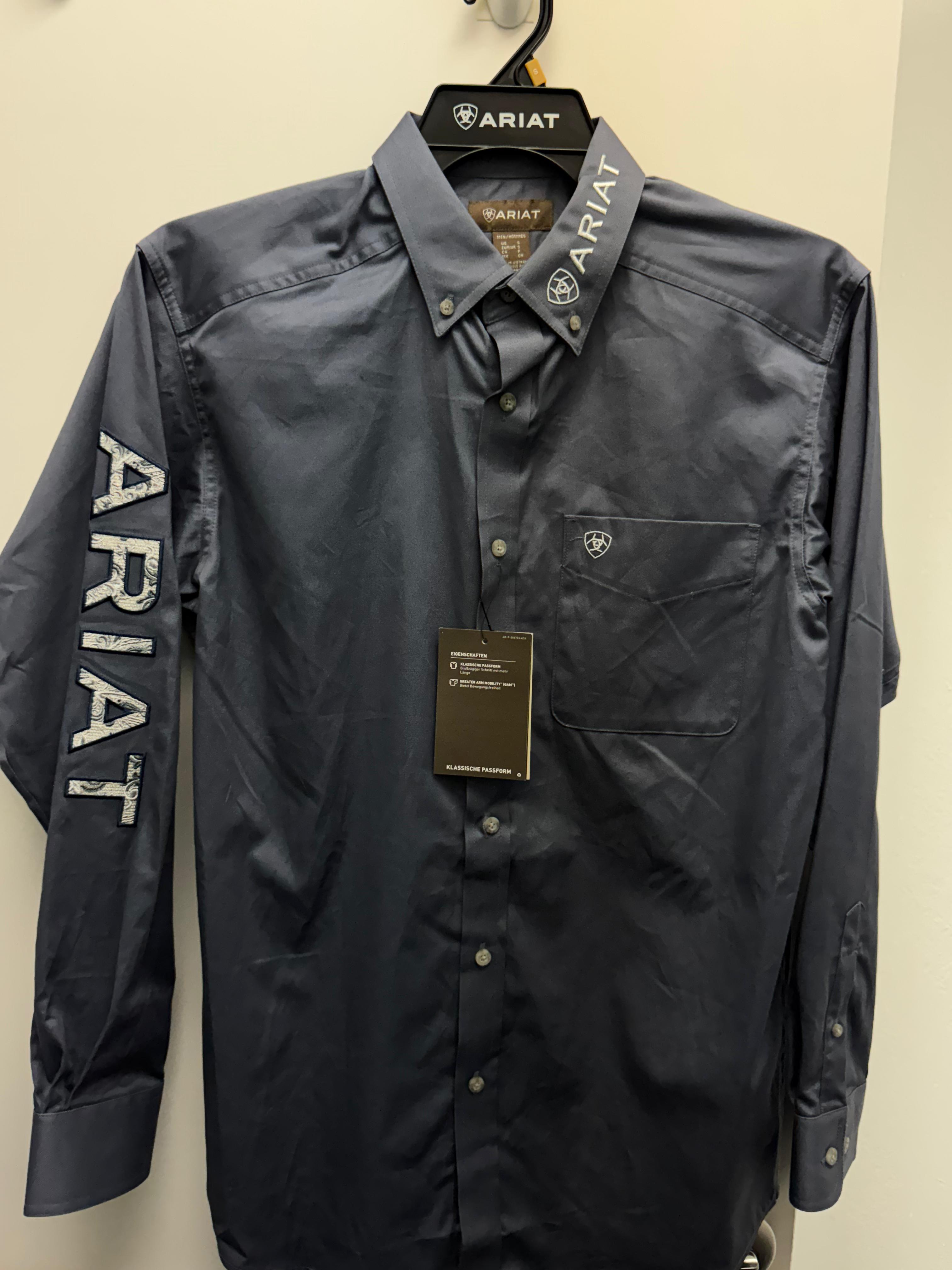 ARIAT-Dark Grey-LS-Adult