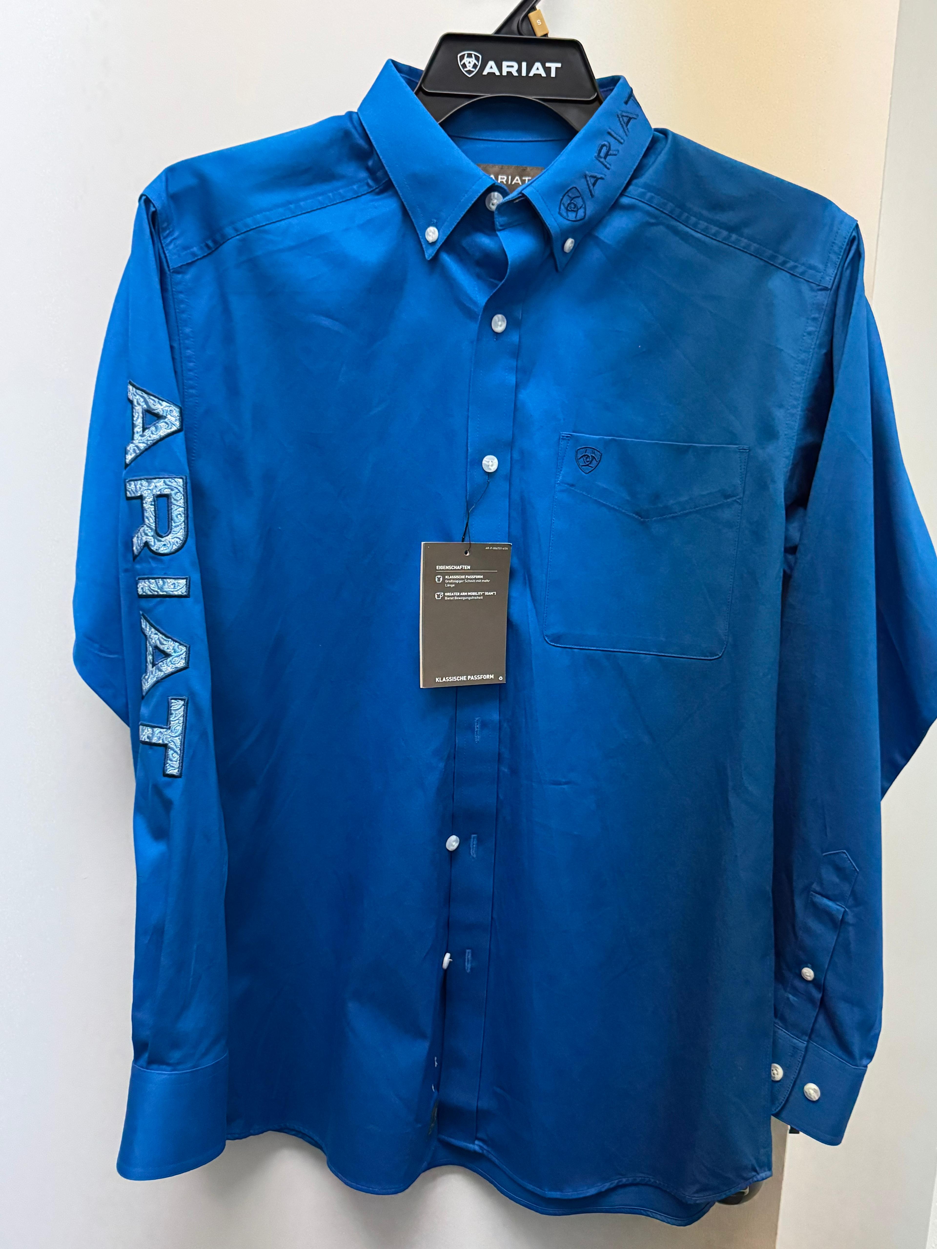 ARIAT-Royal Blue-LS-Adult