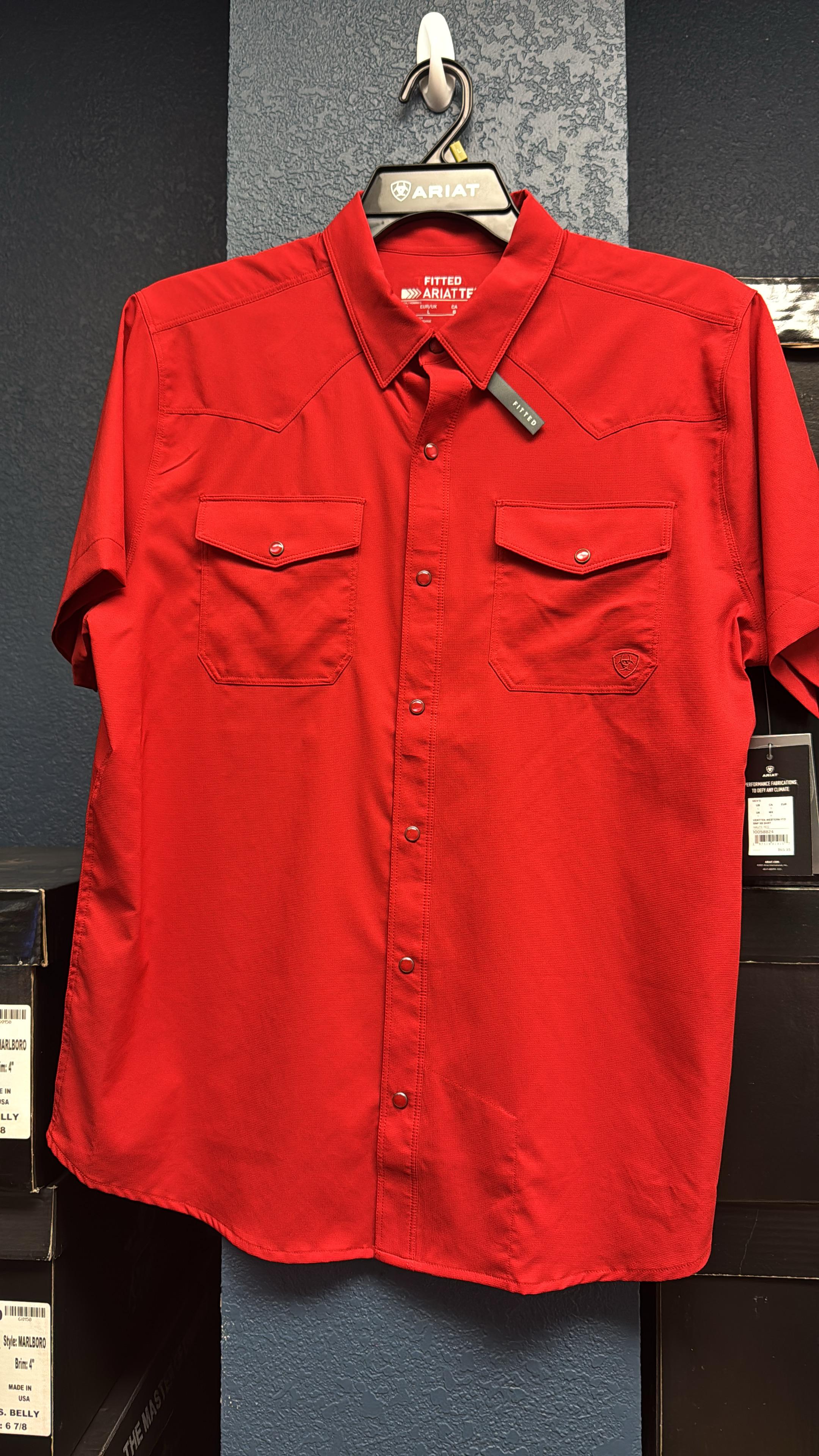 ARIAT-Red-SS-Adult