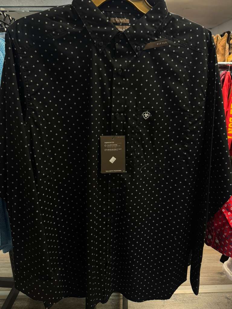 ARIAT-LS-Black Dotted-Adult