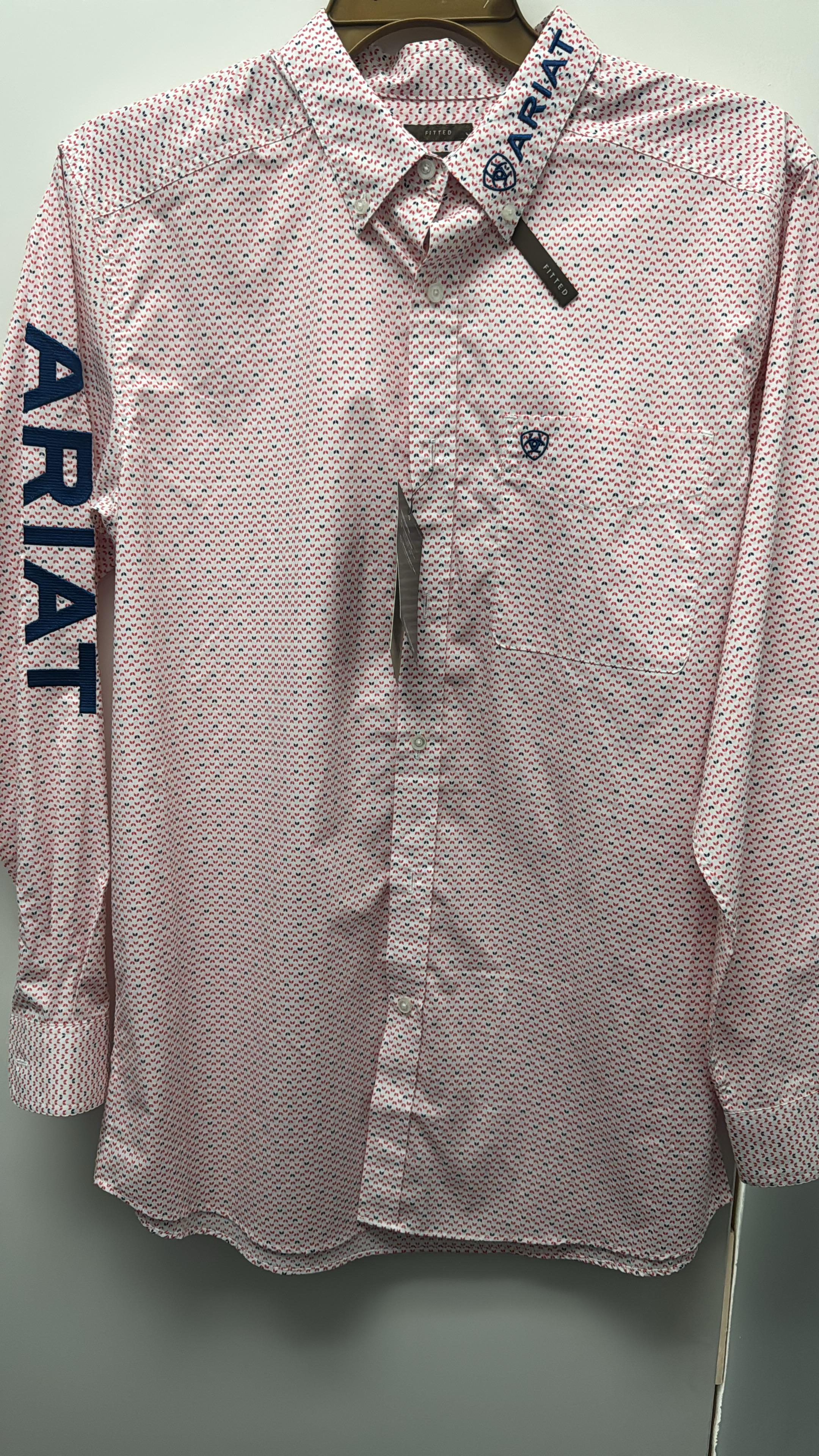 ARIAT-LS- White/Navy Adult