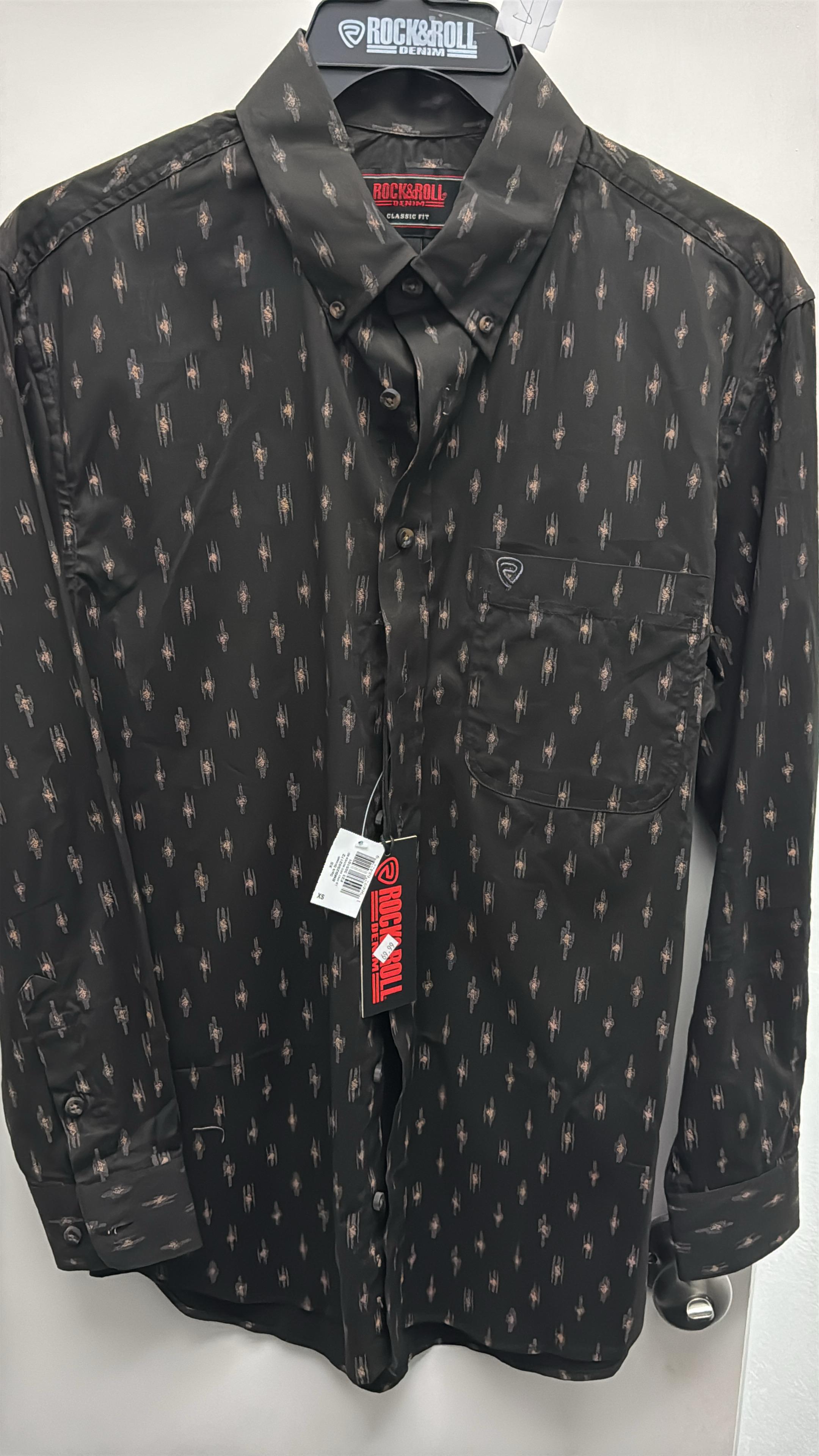 R&R-LS-Black/Muave Adult