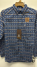 ARIAT-Navy Blue Small Aztec Adult